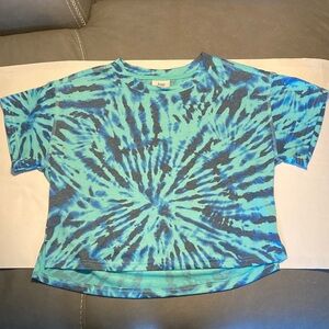 Jenni Intimates Tie-Dye Blue and Green Shirt size XS